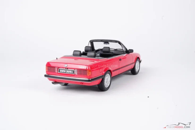 BMW 325i Convertible (1986) piros, 1:18 Ottomobile