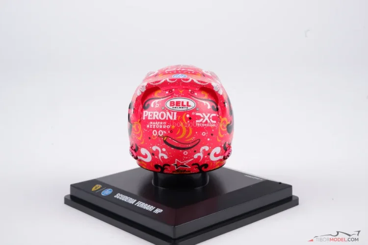 Carlos Sainz 2024 VC Mexika mini prilba, Ferrari, 1:5 Looksmart