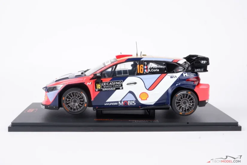 Hyundai i20 N - Fourmaux/Coria (2025) Rally Monte Carlo, 1:18 Ixo