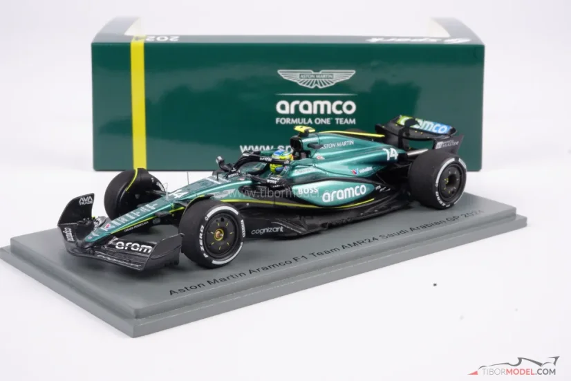 Aston Martin AMR24 - Fernando Alonso (2024), VC Saúdské Arábie, 1:43 Spark