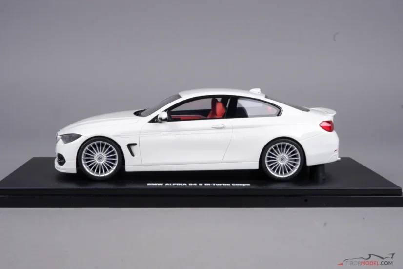 BMW Alpina B4 Bi-turbo (2014) biele, 1:18 GT Spirit