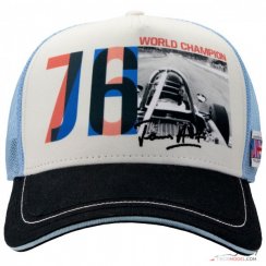 James Hunt cap, McLaren, World Champion 1976