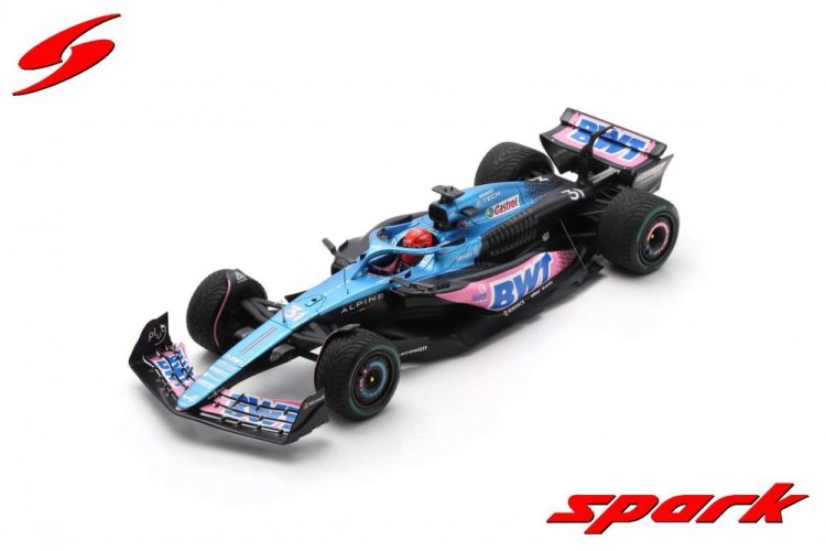 Alpine A523 - Esteban Ocon (2023), Monaco GP, 1:18 Spark