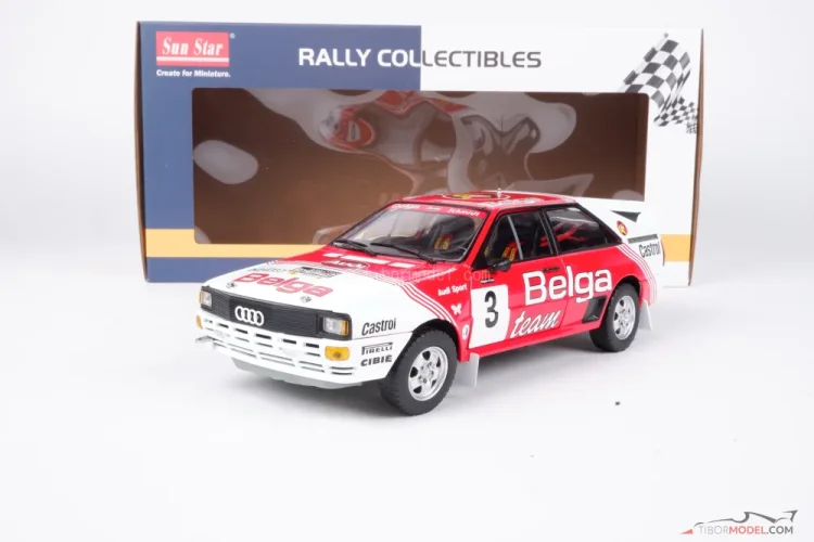 Audi Quattro A1 - Duez/ Lux (1985) Rally Belgicka, 1:18 Sun Star