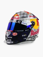 Sergio Perez 2024 Red Bull mini helmet, British GP, 1:2 Schuberth