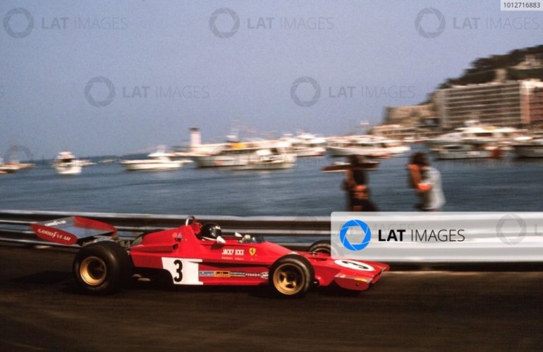 Ferrari 312B3 - Jacky Ickx (1973), Monaco-i Nagydíj, pilótafigurával 1:18 GP Replicas