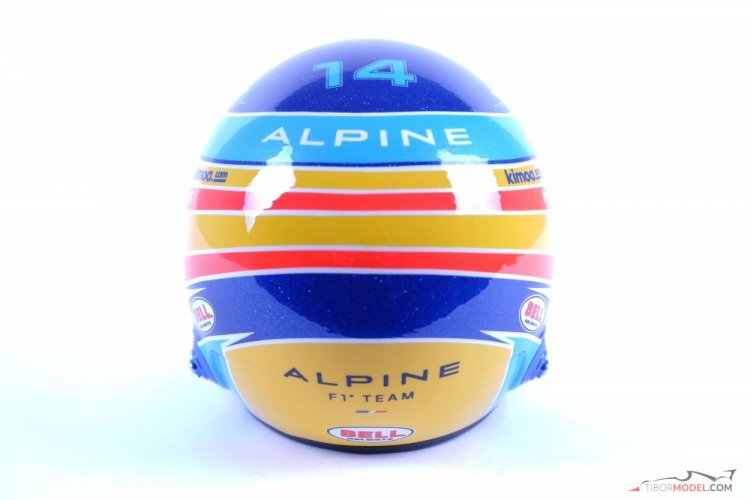 Fernando Alonso 2021 Alpine sisak, 1:2 Bell