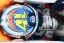 Arvid Lindblad 2026 mini helmet, Racing Bulls, 1:2 Schuberth