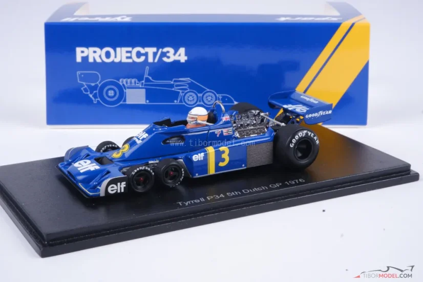 Tyrrell P34 - Jody Scheckter (1976), Dutch GP, 1:43 Spark