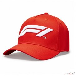 F1 red baseball cap
