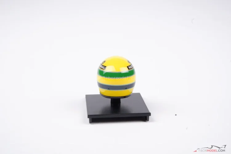 Ayrton Senna 1986 Lotus prilba, 1:10 Minichamps