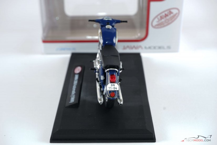 Jawa 350 Kývačka Automatic modrá (1966), 1:18 Abrex
