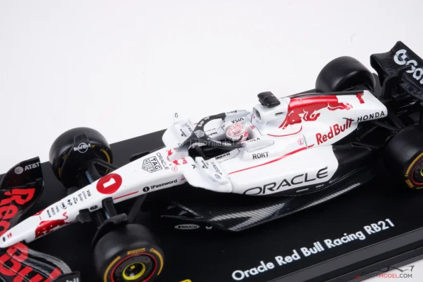 Red Bull RB21 - Max Verstappen (2025) VC Japonska, 1:43 BBurago Signature