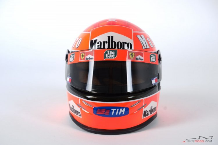 Michael Schumacher Ferrari Marlboro 2000 prilba, majster sveta, 1:2 Bell