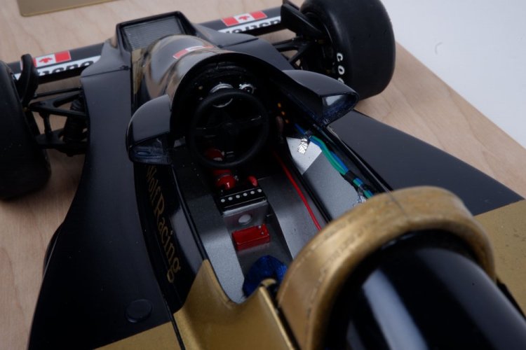 Wolf WR1 - Jody Scheckter (1977), 1:12 Tamiya