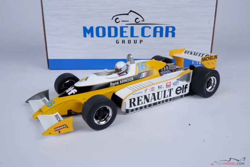 Renault RS10 - René Arnoux (1979), British GP, 1:18 MCG
