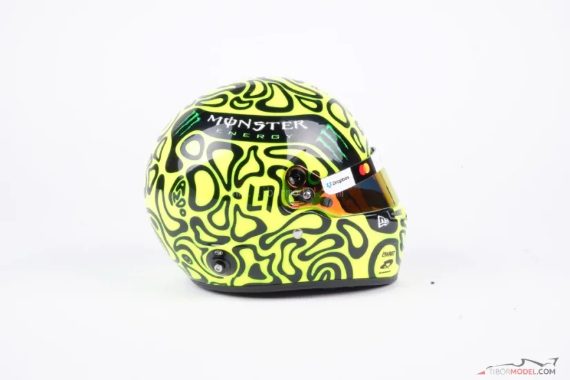 Lando Norris 2025 McLaren mini helmet, 1:2 Bell