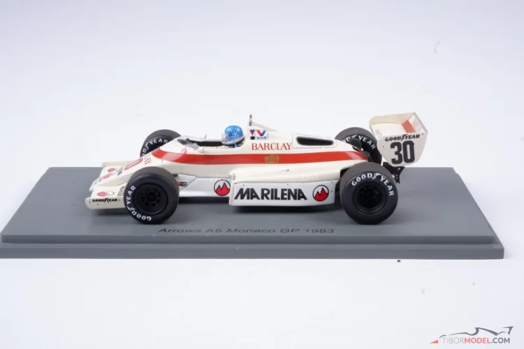 Arrows A6 - Chico Serra (1983), VC Monaka, 1:43 Spark