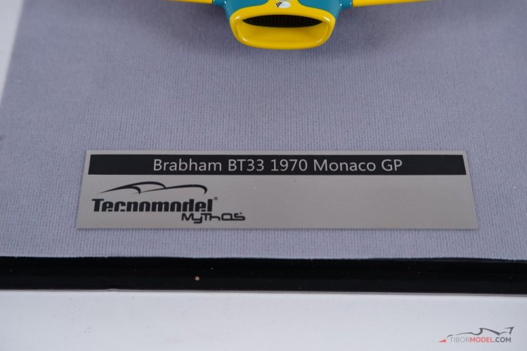 Brabham BT33 Jack Brabham, 2nd Monaco GP 1970, 1:18 Tecnomodel