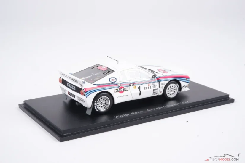 Lancia 037 Rally - Röhrl/Geistdörfer (1983), Monte Carlo Rally, 1:43 Spark