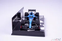 Alpine A521 - Fernando Alonso (2021), Katari Nagydíj, 1:43 Minichamps