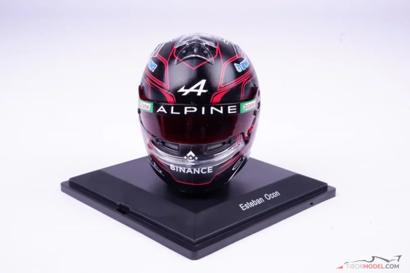Esteban Ocon 2023, Alpine helmet, 1:5 Spark