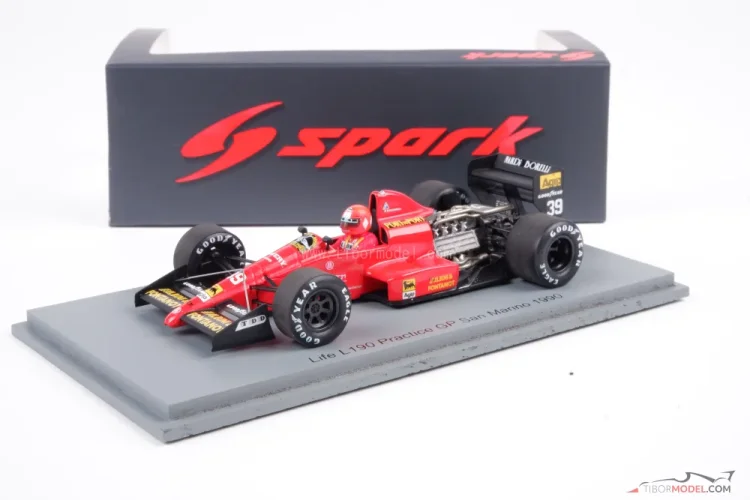 ModelLife L190 Giacomelli San Marino 1990, 1:43 Spark | Tibormodel.com