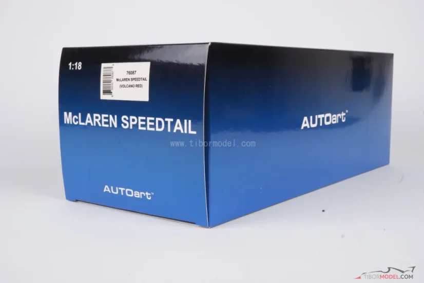 McLaren Speedtail (2020) červený, 1:18 AUTOart