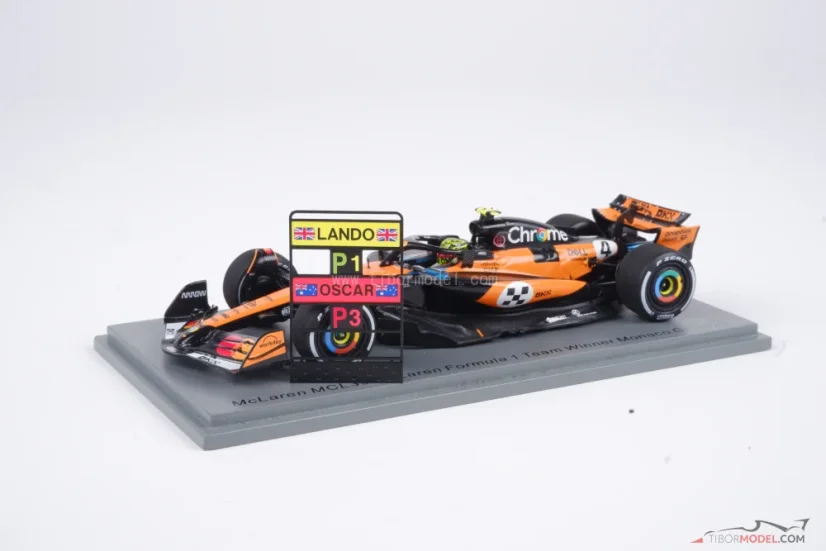McLaren MCL39 - Lando Norris (2025), Winner Monaco GP 1:43 Spark
