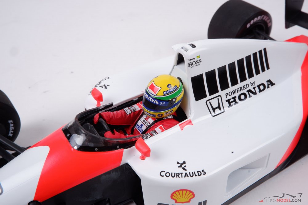 Ayrton Senna McLaren Honda MP4/6 N° 1 Champion Du Monde 1991 F1 1 43 Minichamps 540913301