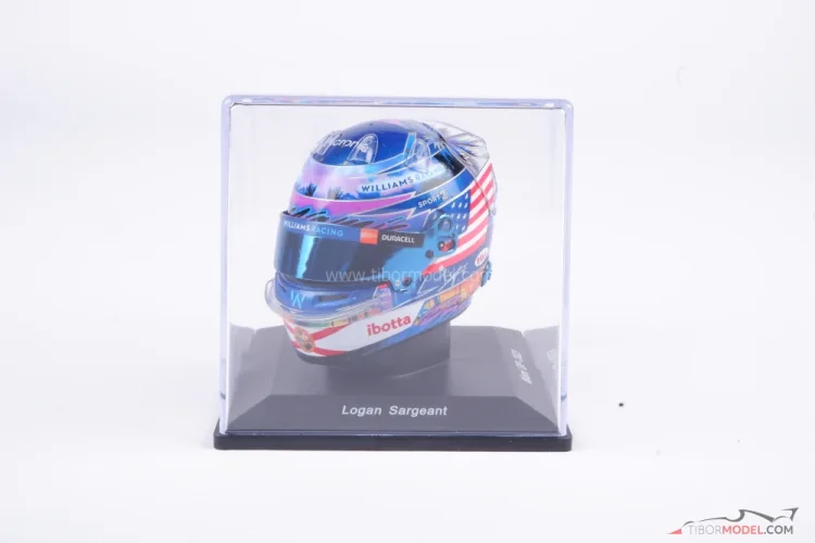 SPARK 1/5 - Casque Logan Sargeant - Season 2024 5HF143