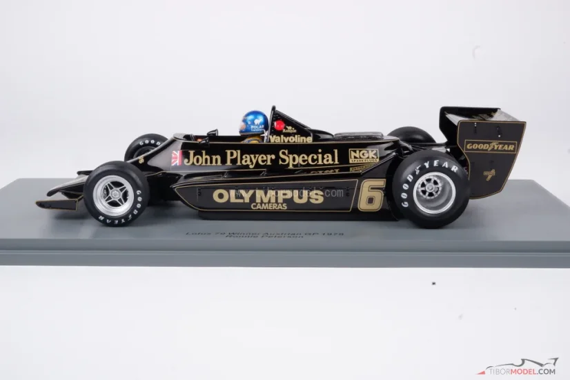 Lotus 79 - Ronnie Peterson (1978), Vítěz VC Rakouska, 1:18 Spark