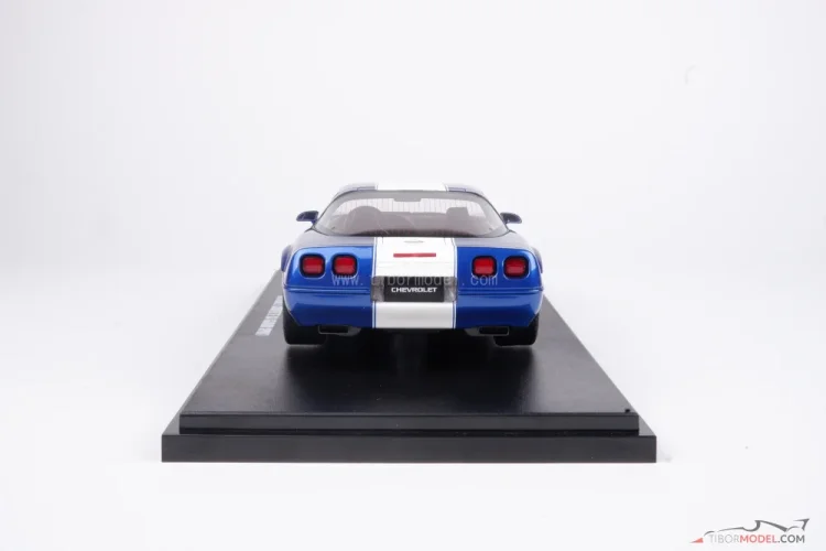 Chevrolet Corvette C4 Gran Sport (1996) modrý, 1:18 GT Spirit
