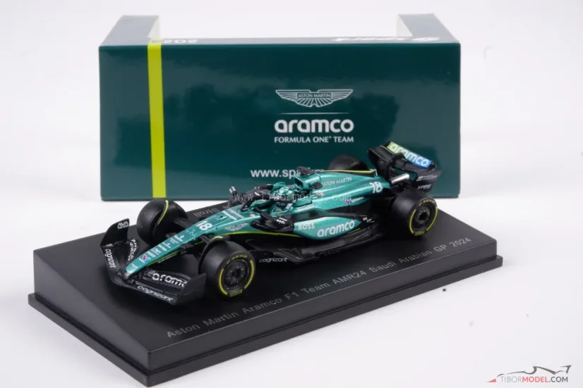 Aston Martin AMR24 - Lance Stroll (2024), 1:64 Spark