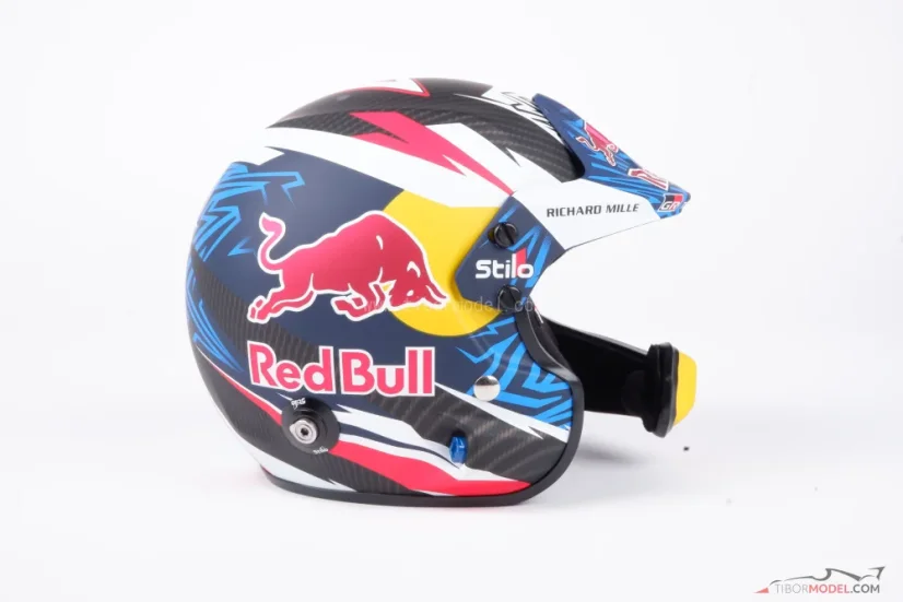 Sebastien Ogier 2025 Toyota WRC mini prilba, 1:2 Stilo