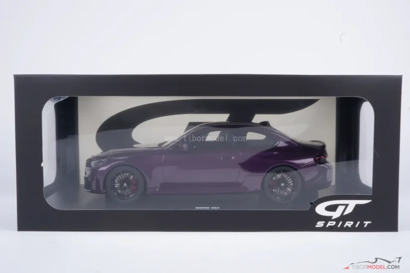 BMW M2 (2023) purple, 1:18 GT Spirit