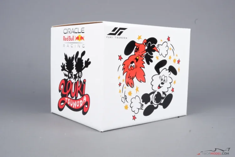 Yuki Tsunoda 2025 mini sisak , Red Bull, 1:2 Schuberth