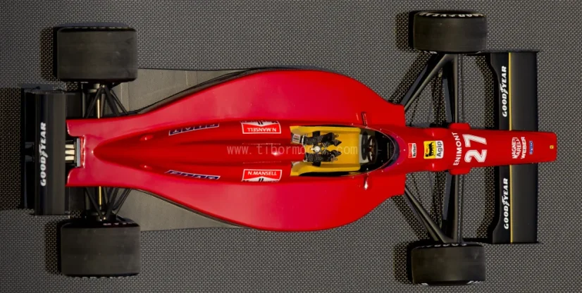 Ferrari 640  - Nigel Mansell (1989) Winner Hungarian GP, 1:8 scale