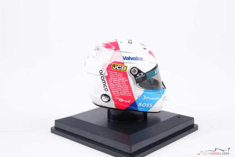Lance Stroll 2024 VC Veľkej Británie, Aston Martin prilba, 1:5 Spark