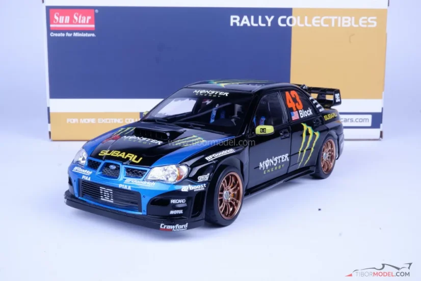 Subaru Impreza WRC06 - Ken Block (2008), Gymkhana, 1:18 Sun Star