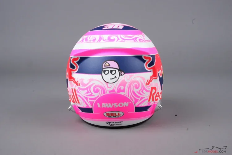 Liam Lawson 2025 Racing Bulls mini prilba, 1:2 Bell