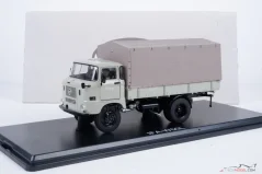 IFA W50 L ponyvás, bézs színben, 1:43 SSM