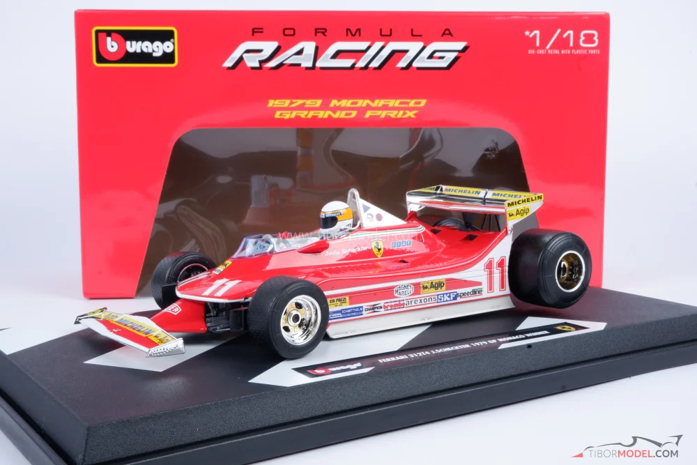 Bburago ＜予約品＞ Burago 1/18 Ferrari 312T4 #11 MONACO GP