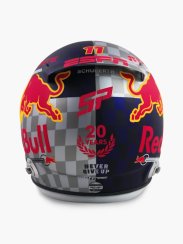 Sergio Perez 2024 Red Bull mini helmet, British GP, 1:2 Schuberth