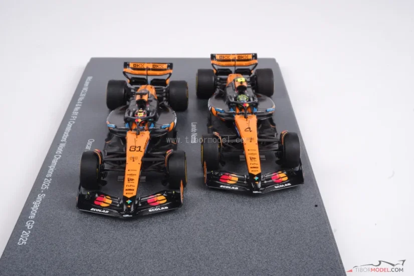 McLaren MCL39 - Oscar Piastri, Lando Norris (2025), Constructors champion, 1:43 Spark
