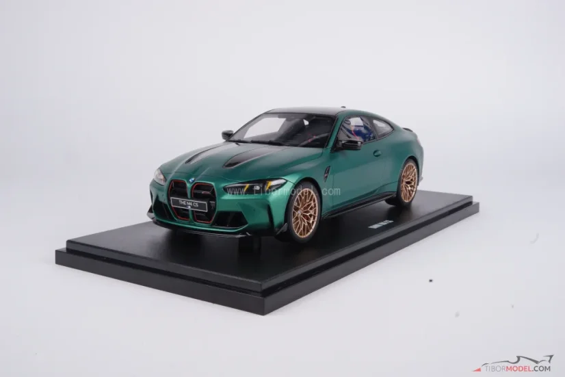 BMW M4 CS (2024) zelené, 1:18 GT Spirit