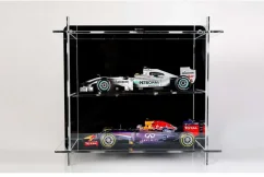 Vitrína nástenná na 2 ks automodelov, 1:18 Atlantic