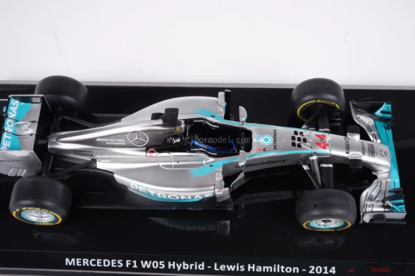 Mercedes W05 - Lewis Hamilton (2014), 1:24 Premium Collectibles