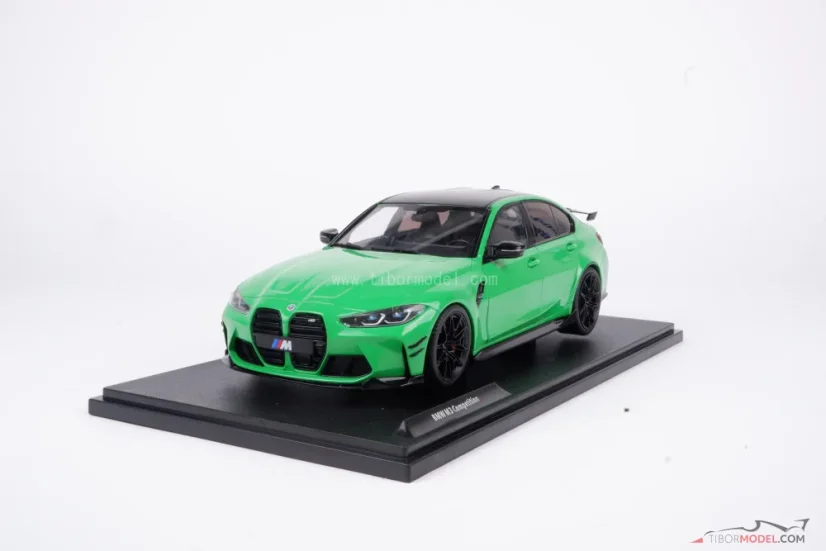 BMW M3 (2024) zöld, 1:18 Solido