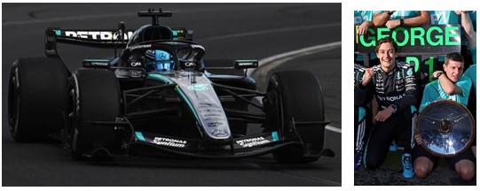 Mercedes W17 - George Russell (2026), Winner Australian GP, 1:43 Spark
